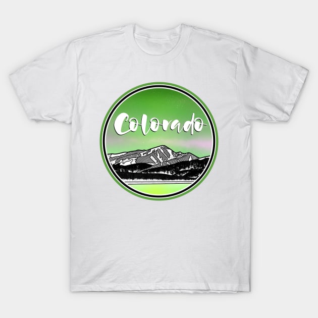 Colorado Mountains T-Shirt by mailboxdisco